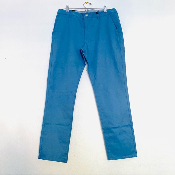 Bonobos Men's Stretch Washed Chino Slim Pant 26131-BOY68 Rain Shadow Size 36x32